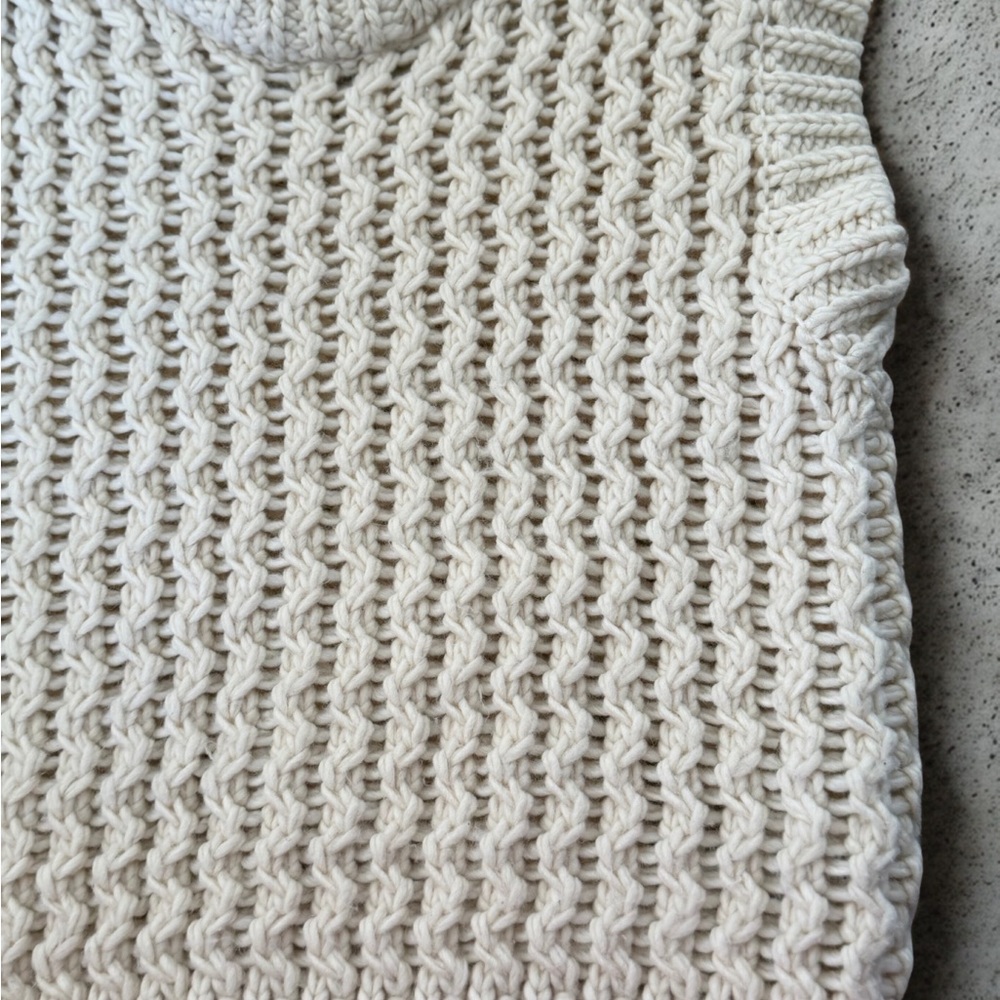 Zara Cream Cowl Neck Sweater
